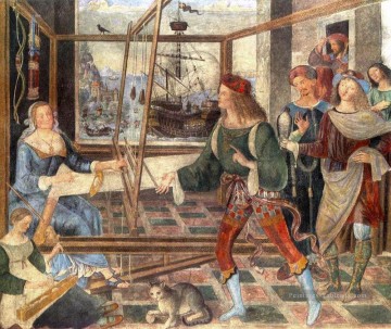 renaissance Tableau Peinture - Le retour d’Ulysse Renaissance Pinturicchio